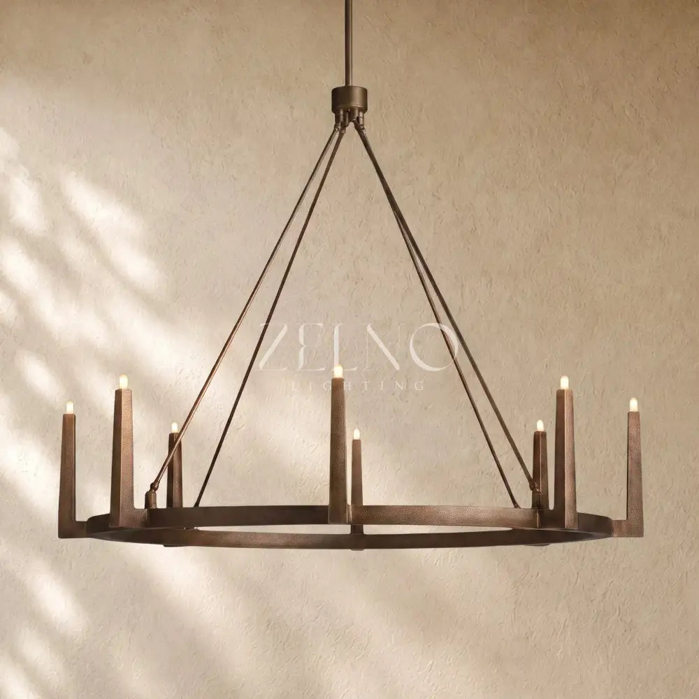 Emmette Round Chandelier - Zelno