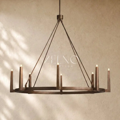 Emmette Round Chandelier - Zelno