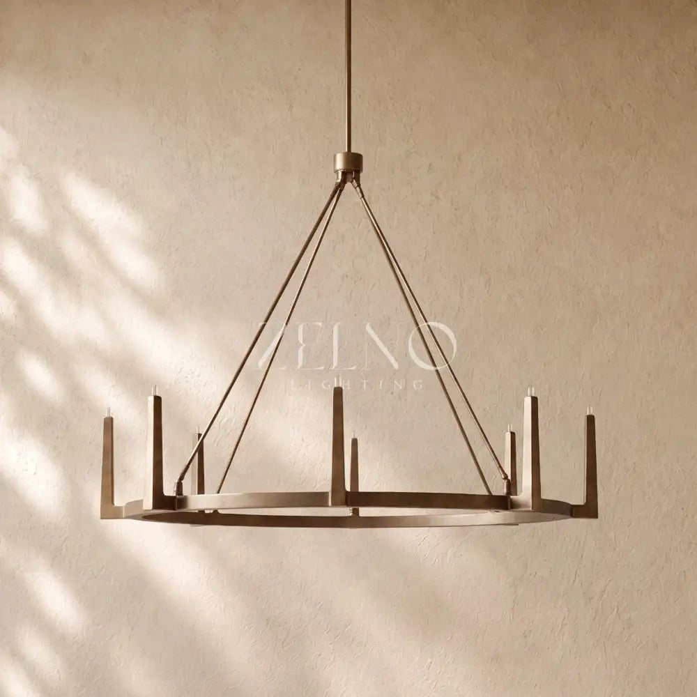 Emmette Round Chandelier - Zelno