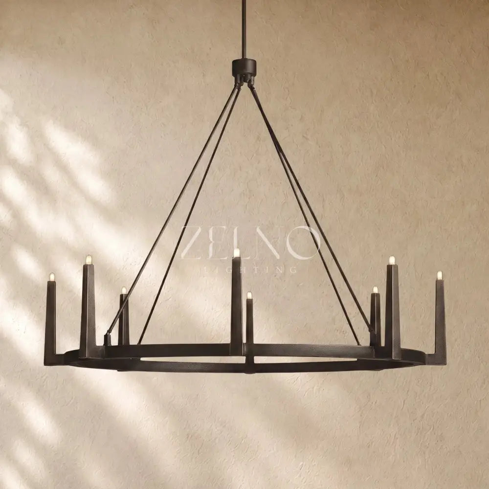 Emmette Round Chandelier - Zelno