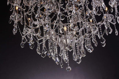 Empire Maria Theresa Crystal Chandelier 60” /50-LIGHT - Zelno Lighting