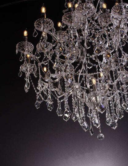 Empire Maria Theresa Crystal Chandelier 60” /50-LIGHT - Zelno Lighting