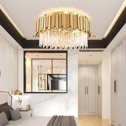Enoch Flush Mount Chandelier - Zelno Lighting