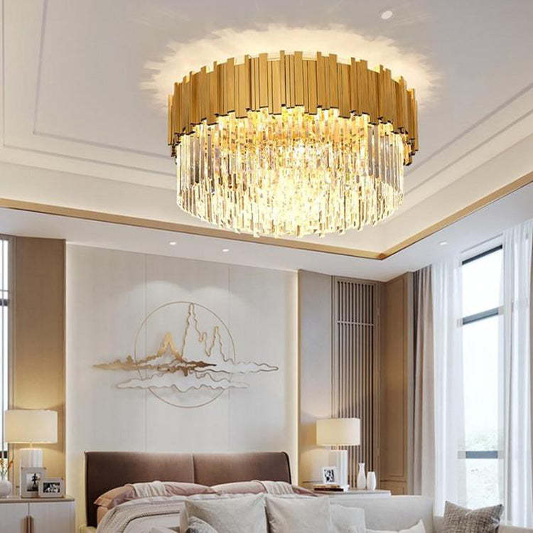 Enoch Flush Mount Chandelier - Zelno Lighting