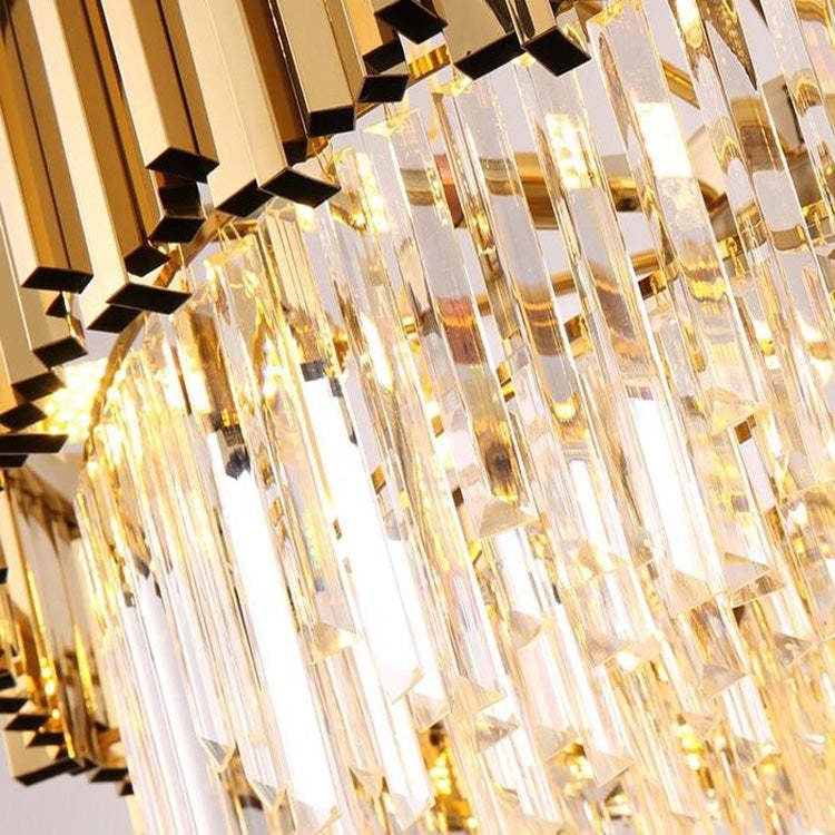 Enoch Flush Mount Chandelier - Zelno Lighting