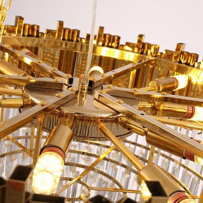 Enoch Flush Mount Chandelier - Zelno Lighting