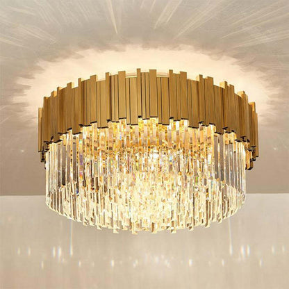 Enoch Flush Mount Chandelier - Zelno Lighting
