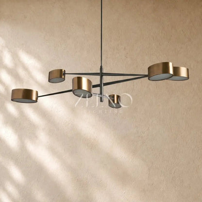 Etoileo 6-Light Chandelier - Zelno