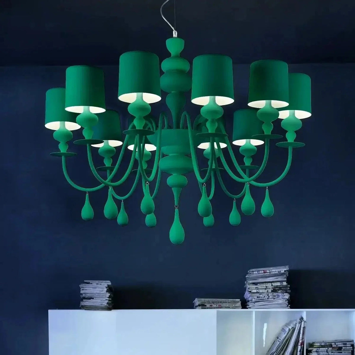 Eva Modern Chandelier 4 Sizes - Zelno Lighting