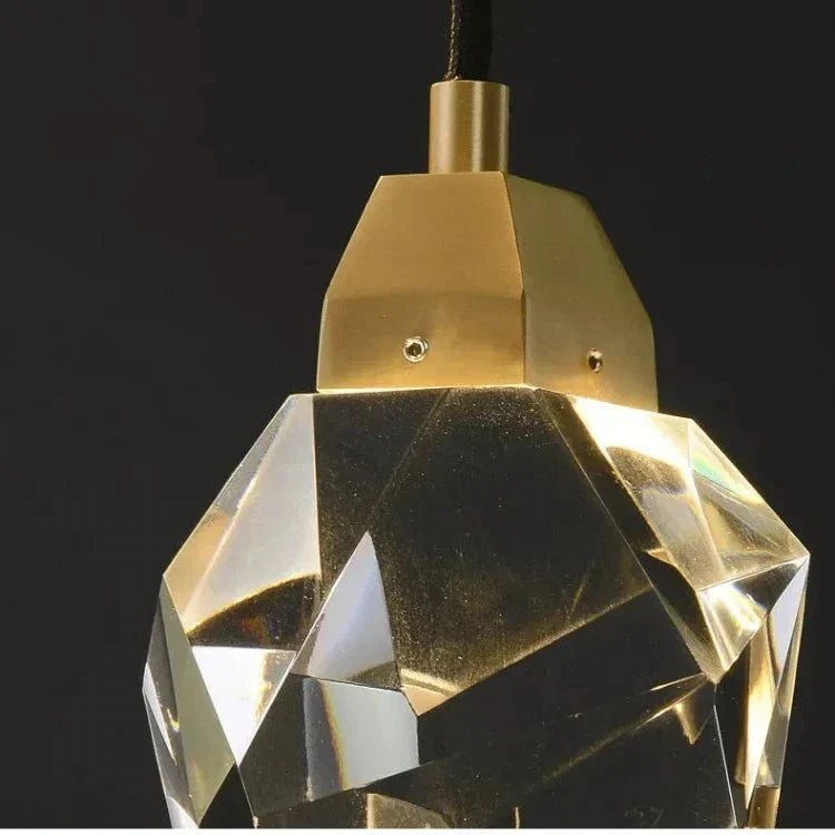 Eve Modern Crystal Chandelier for Staircase - Zelno Lighting