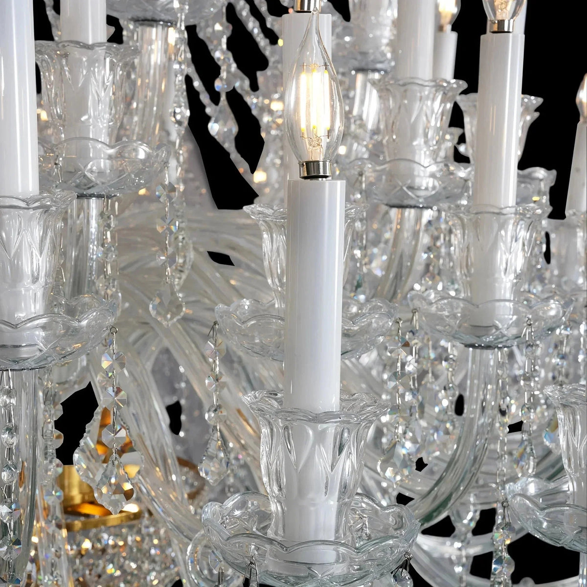 Extra Large Classic Traditional Crystal Chandelier 60/72/90 Lights for Showroom, Foyer , Wedding Hall - Zelno Lighting