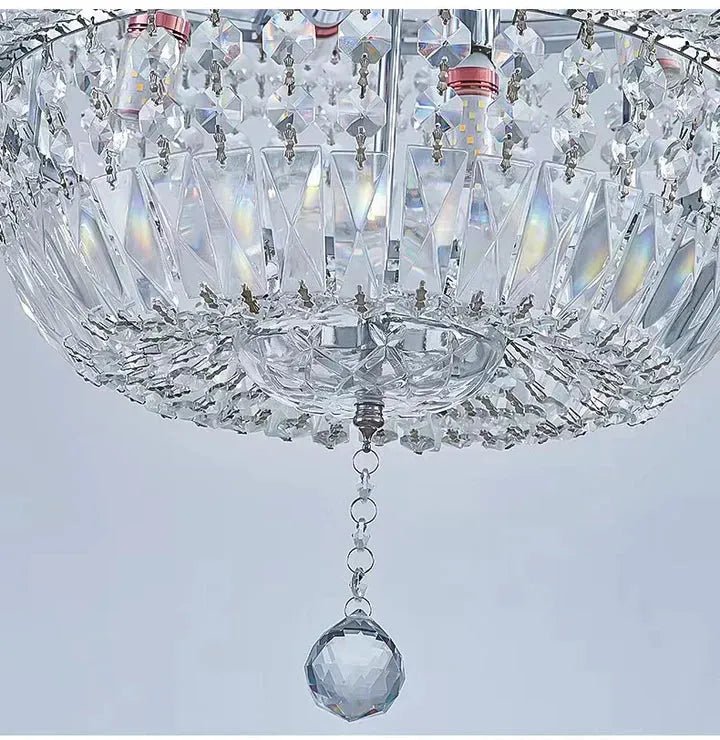 Extra Large Multi-layer Modern Light Luxury Crystal Chandelier for Living / Dining Room / Villa - Zelno Lighting