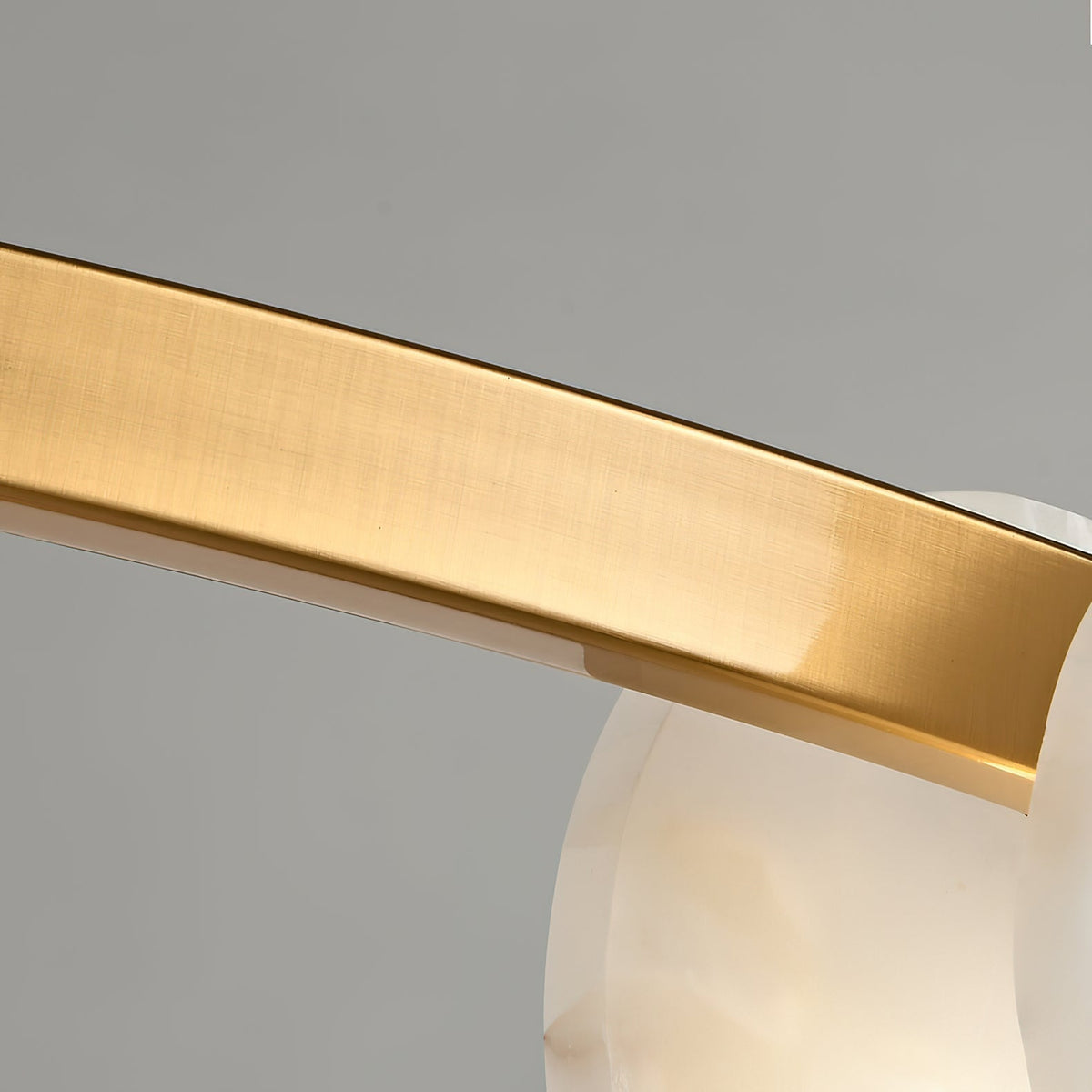 Faelan Alabaster Chandelier Lighting for Bedroom - Zelno