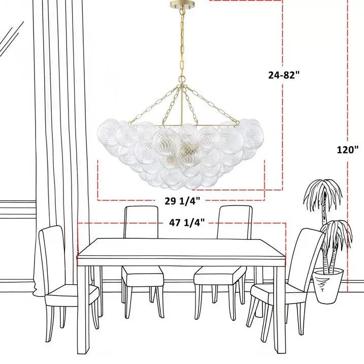 Falia Ring Chandelier - Zelno Lighting
