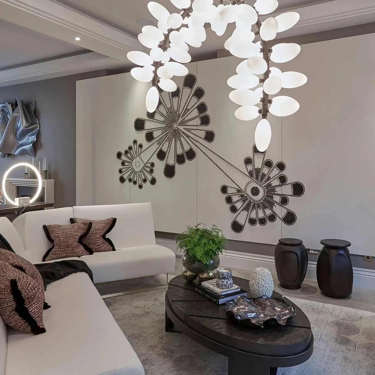 Fashion Grape Arch Branch Chandelier - Zelno Lighting