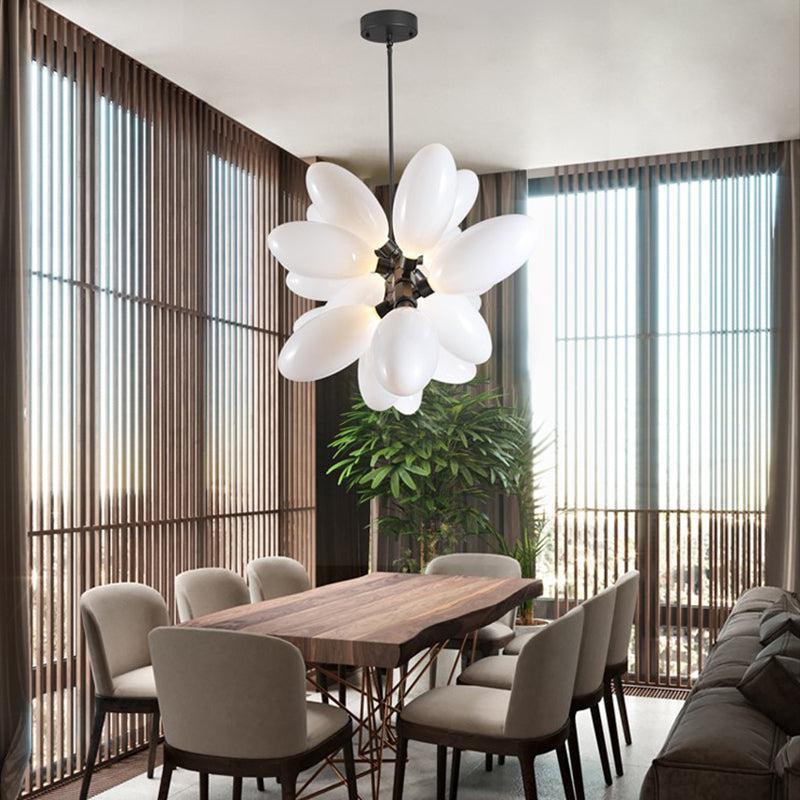 Fashion Grape Artistic Linear Chandelier - Zelno Lighting