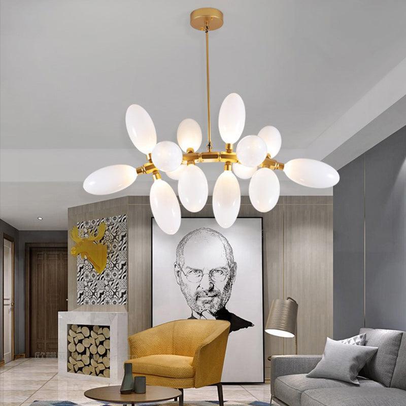 Fashion Grape Artistic Linear Chandelier - Zelno Lighting