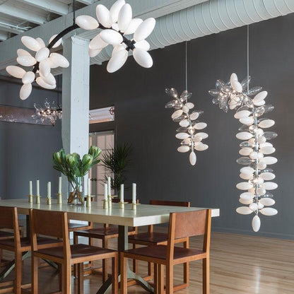 Fashion Grape Artistic Linear Chandelier - Zelno Lighting