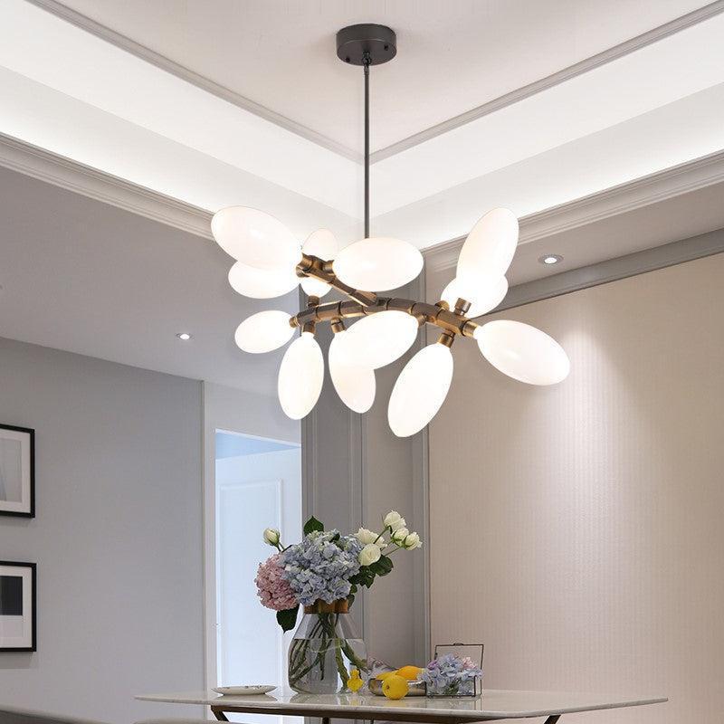 Fashion Grape Artistic Linear Chandelier - Zelno Lighting