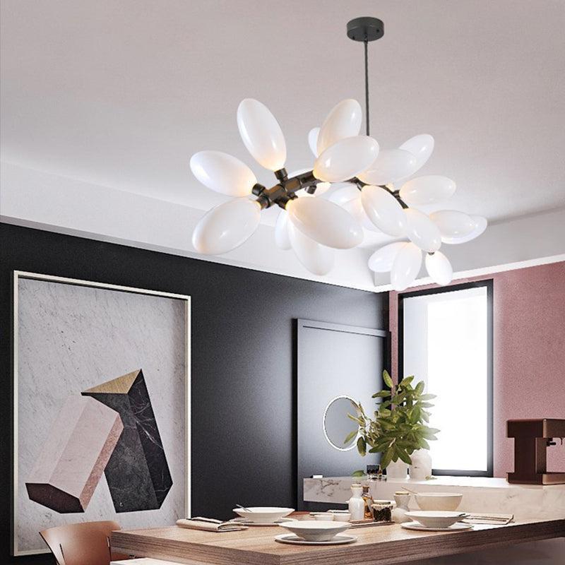 Fashion Grape Artistic Linear Chandelier - Zelno Lighting
