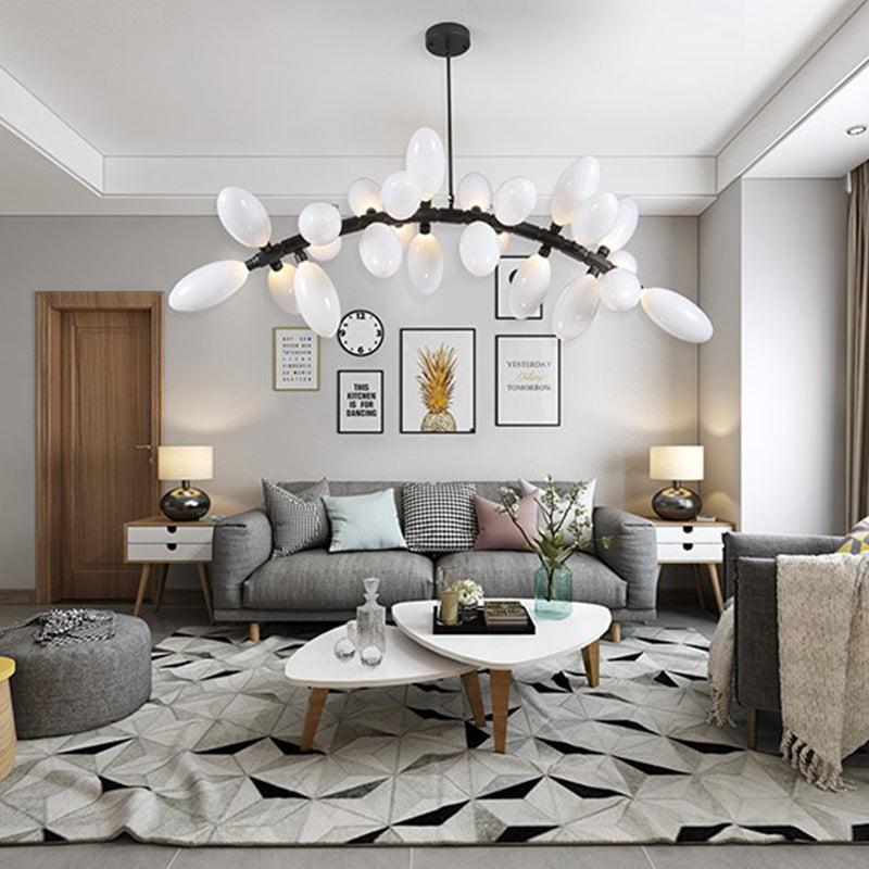 Fashion Grape Artistic Linear Chandelier - Zelno Lighting