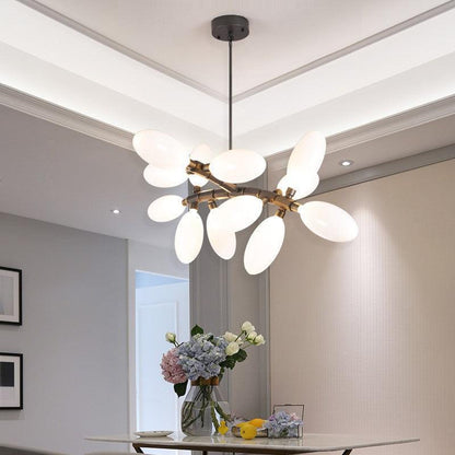 Fashion Grape Artistic Linear Chandelier - Zelno Lighting