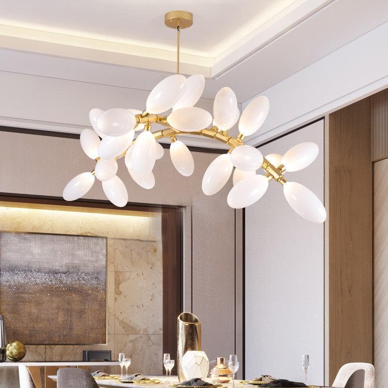 Fashion Grape Linear Chandelier 57" L - Zelno Lighting
