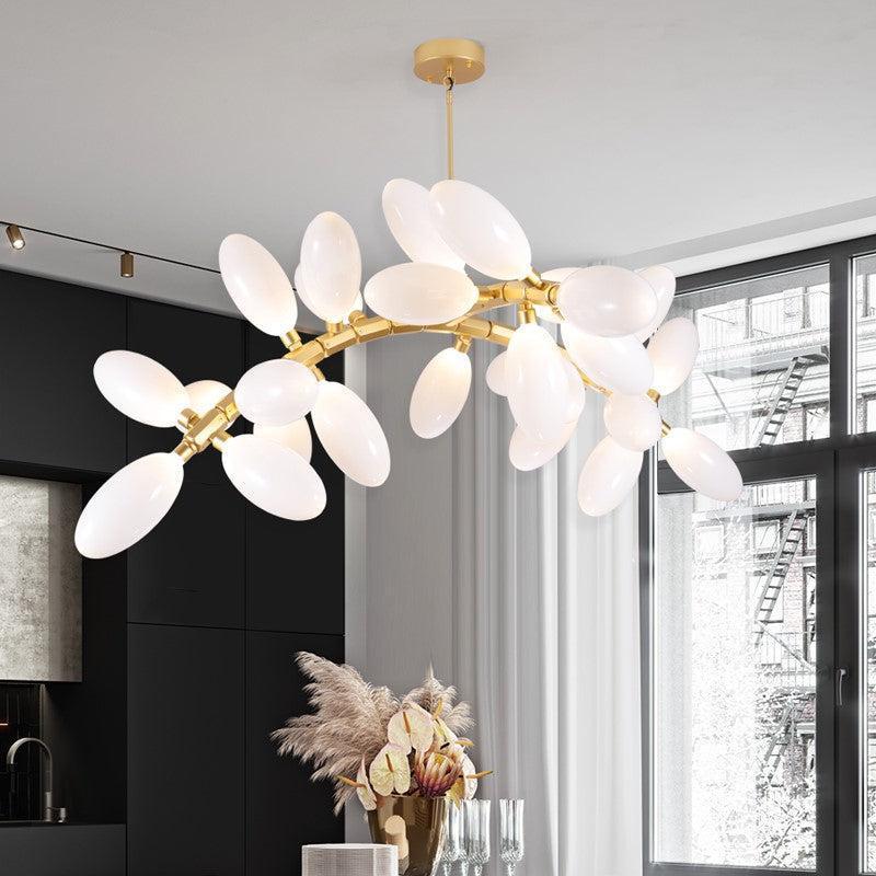 Fashion Grape Linear Chandelier 57" L - Zelno Lighting