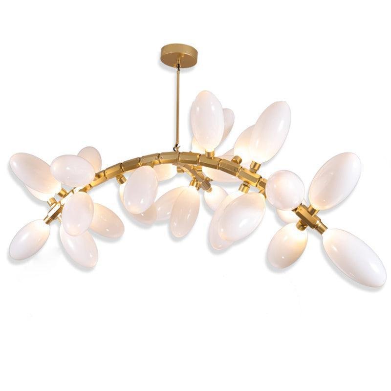Fashion Grape Linear Chandelier 57" L - Zelno Lighting
