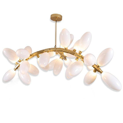 Fashion Grape Linear Chandelier 57" L - Zelno Lighting