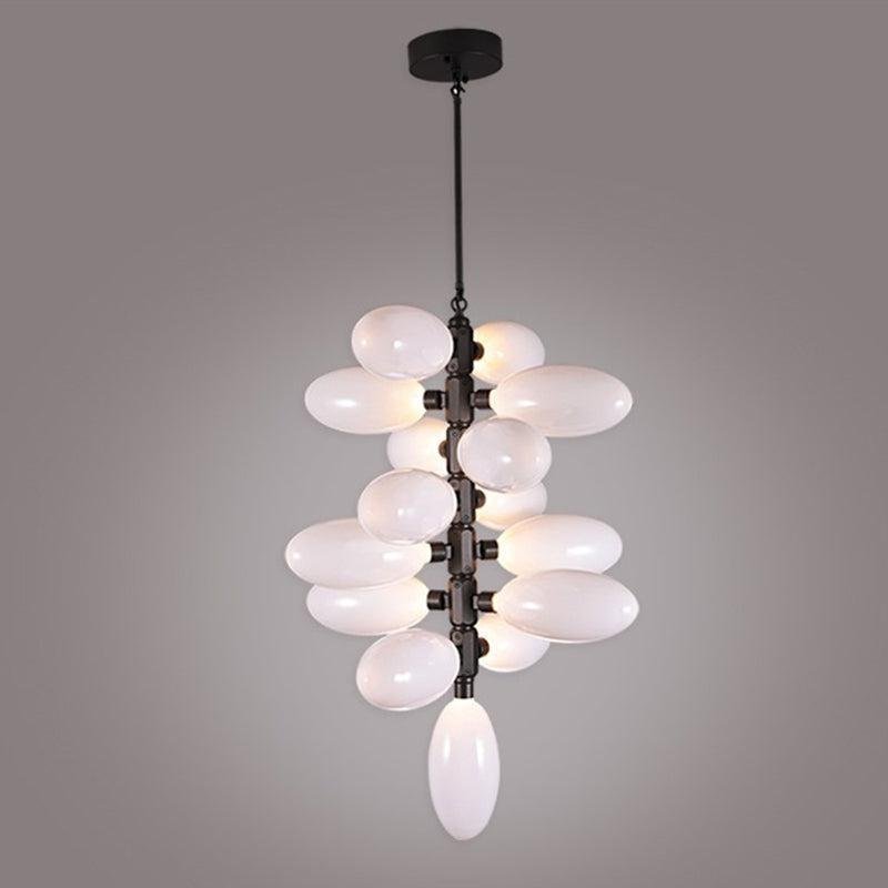 Fashion Vertical Long Grape Chandelier - Zelno Lighting