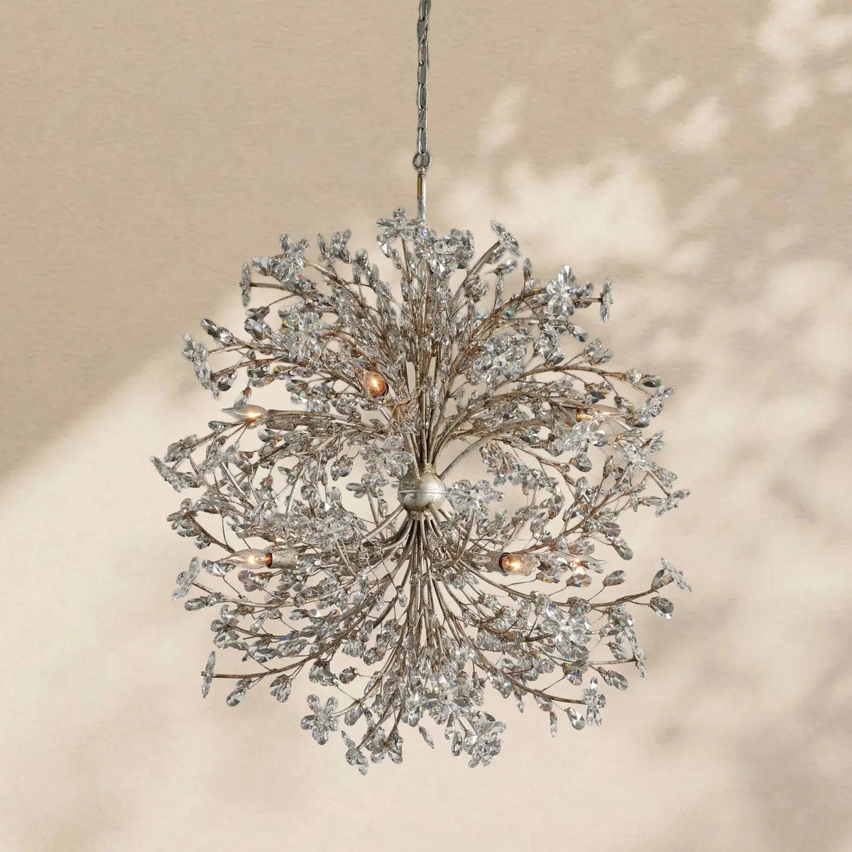 Fiore 8-Light Round Chandelier 35" - Zelno