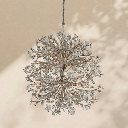 Fiore 8-Light Round Chandelier 35" - Zelno