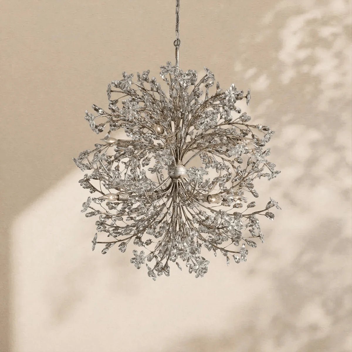 Fiore 8-Light Round Chandelier 35" - Zelno