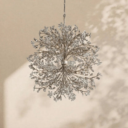 Fiore 8-Light Round Chandelier 35" - Zelno