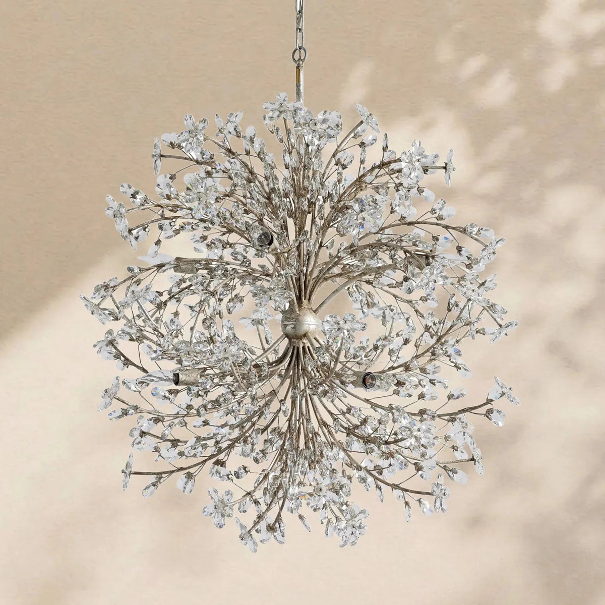 Fiore 8-Light Round Chandelier 35" - Zelno