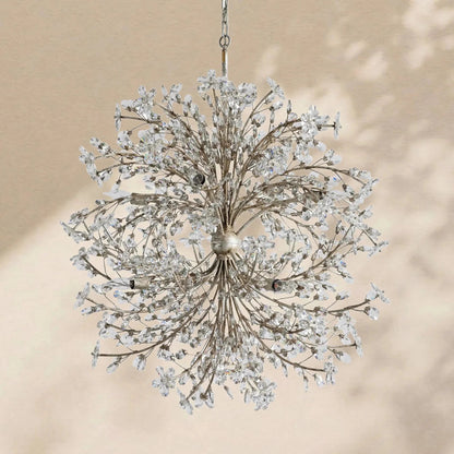 Fiore 8-Light Round Chandelier 35" - Zelno