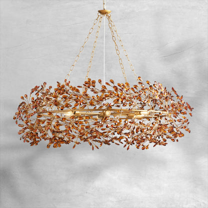 Fiore Crown Chandelier 39" 48" 60" - Zelno
