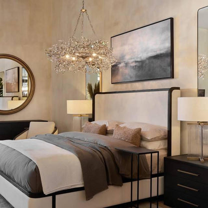 Fiore Crown Chandelier 39" 48" 60" - Zelno