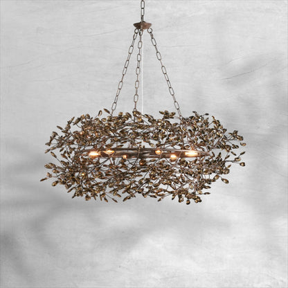 Fiore Crown Chandelier 39" 48" 60" - Zelno