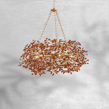 Fiore Crown Chandelier 39" 48" 60" - Zelno