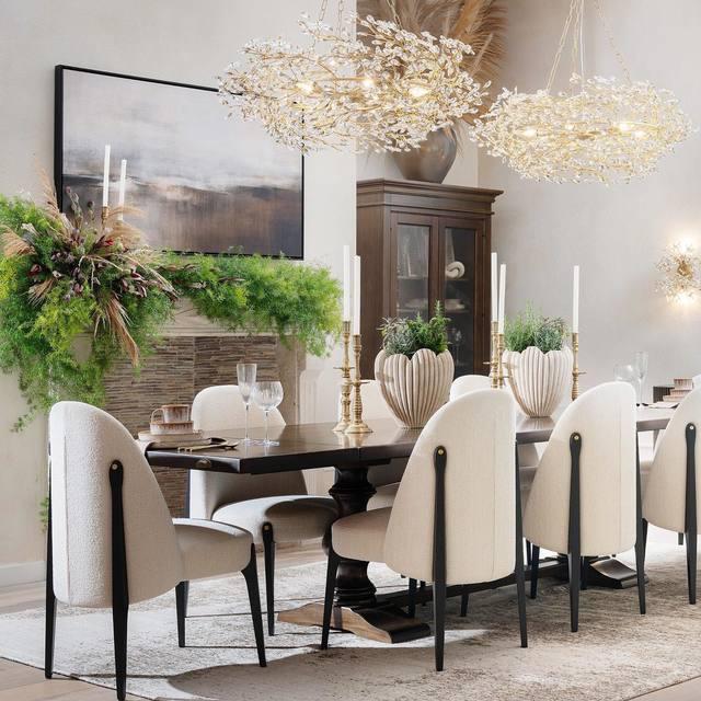 Fiore Crown Chandelier 39" 48" 60" - Zelno