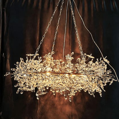 Fiore Crown Chandelier - Zelno Lighting