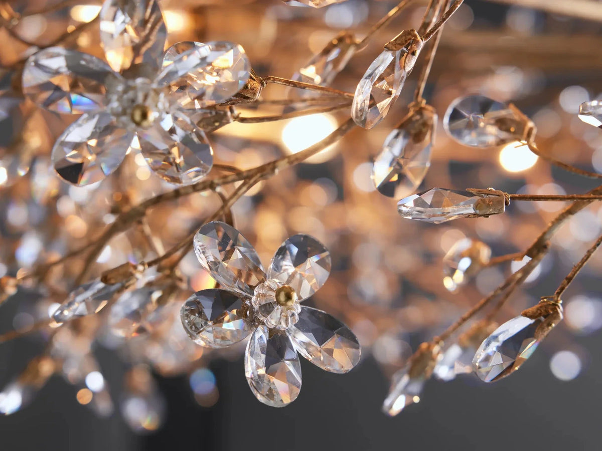 Fiore Crown Chandelier - Zelno Lighting