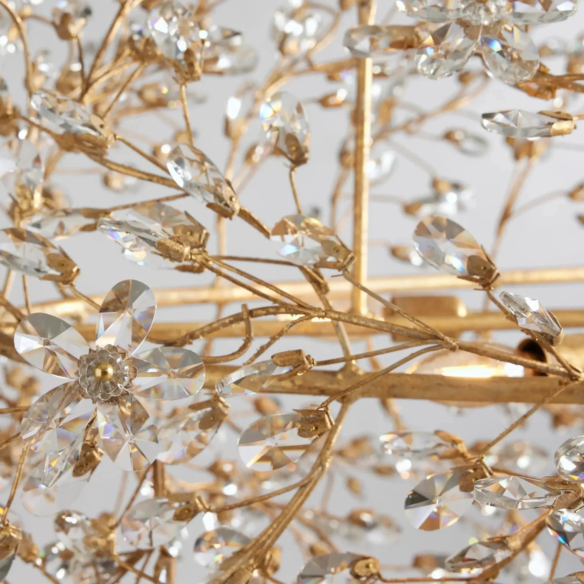 Fiore Oval Chandelier 62'' 74'' - Zelno Lighting