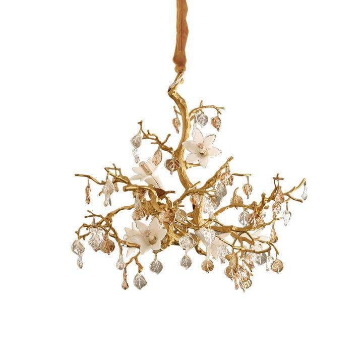 Fiori Branch Chandelier - Zelno Lighting