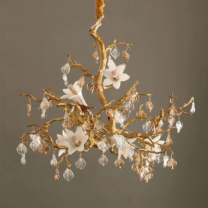 Fiori Branch Chandelier - Zelno Lighting