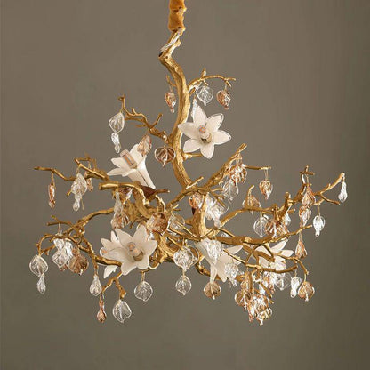 Fiori Branch Chandelier - Zelno Lighting