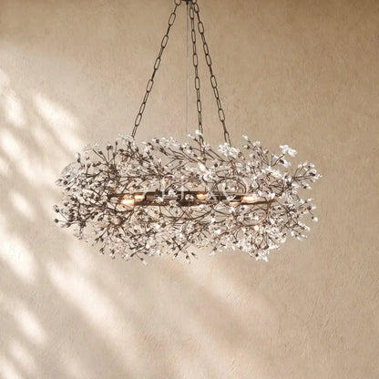 Fiory Crown Crystal Branch Chandelier - Zelno