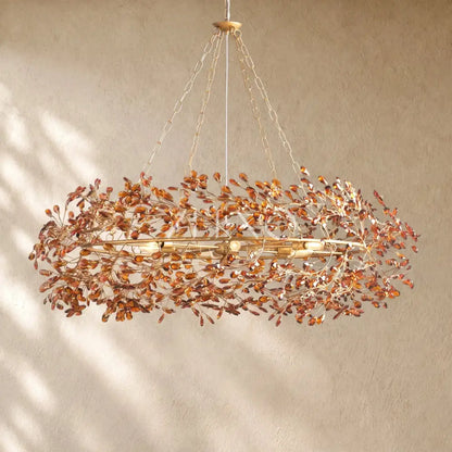 Fiory Crown Crystal Branch Chandelier - Zelno